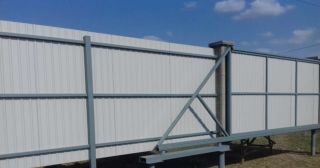Купить откатные ворота на сваях Сыктывкар, цена от 2765 руб.