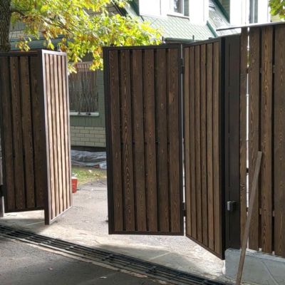 Купите и Закажите Ворота Гармошка: Лучшая Цена от 46737 руб, Установка под Ключ и Доставка в Сыктывкаре и по Области