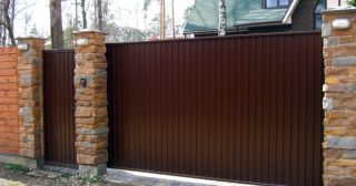 Купить откатные ворота консольные Сыктывкар, цена от 2765 руб.