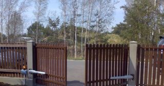 Купить распашные ворота из штакетника Сыктывкар, цена от 2714 руб.