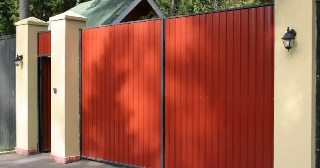 Купить ворота из профнастила Сыктывкар, цена от 4045 руб.